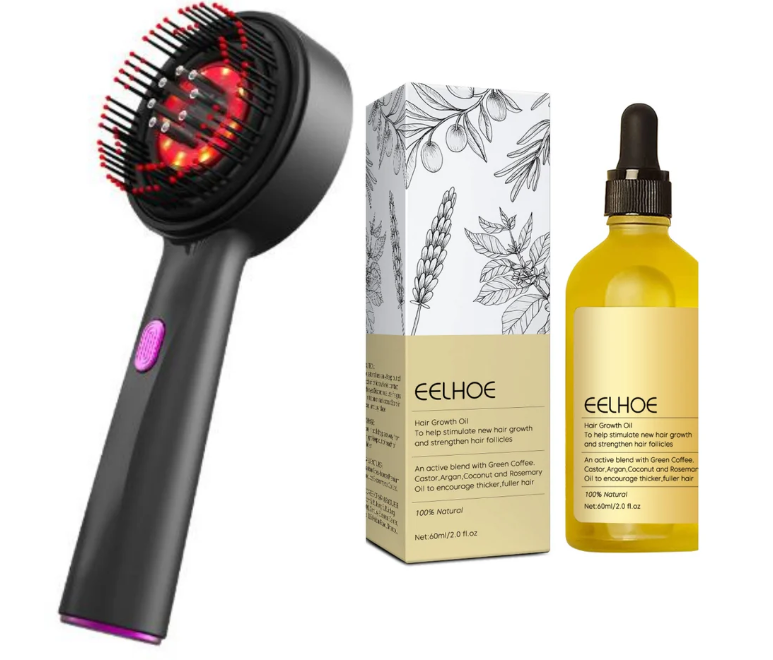Multifunctional massage comb