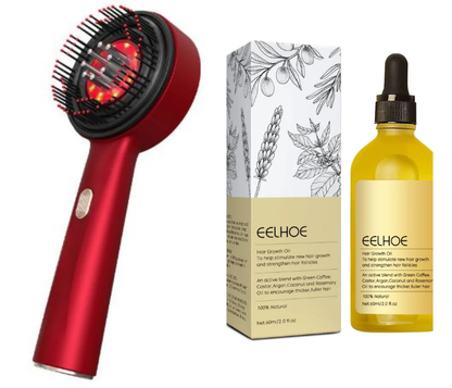 Multifunctional massage comb