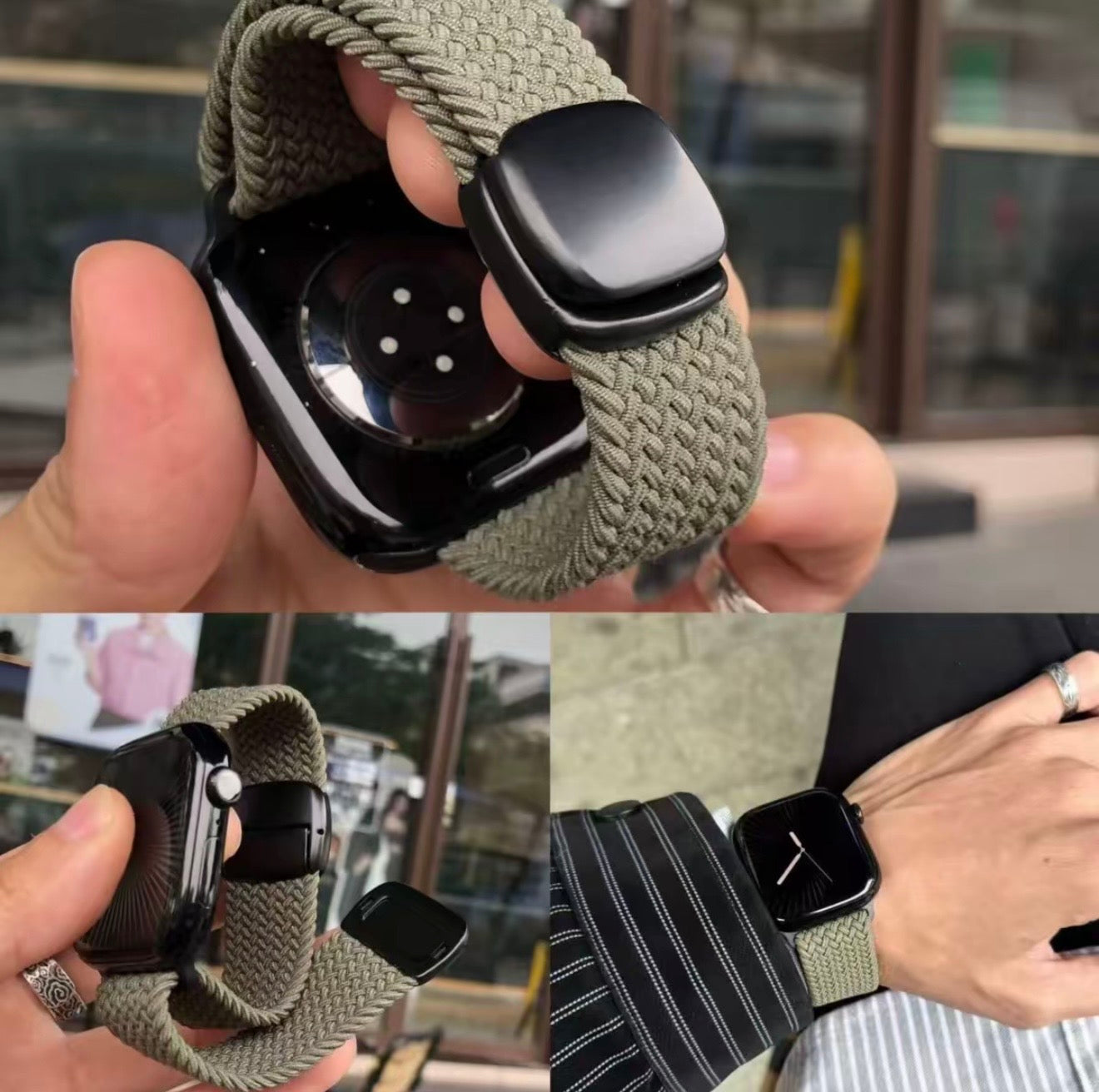 GNYS Elastic Handwoven Watch Strap